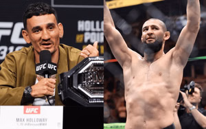 "No one’s ever going to beat him" - Max Holloway admits he feared Khamzat Chimaev would shatter his UFC record