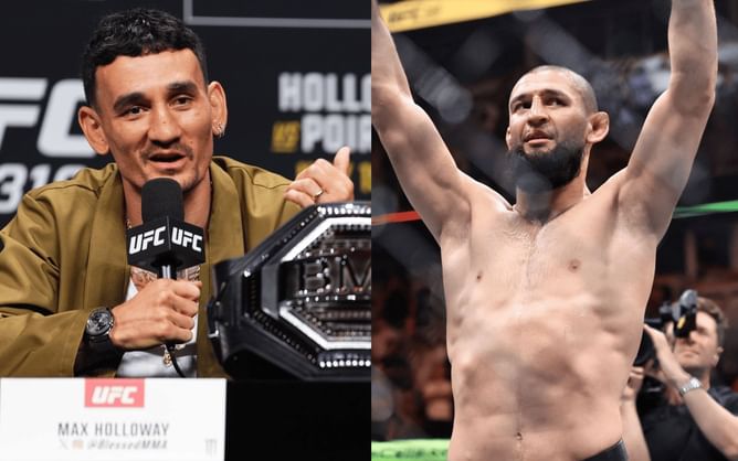 "No one’s ever going to beat him" - Max Holloway admits he feared Khamzat Chimaev would shatter his UFC record