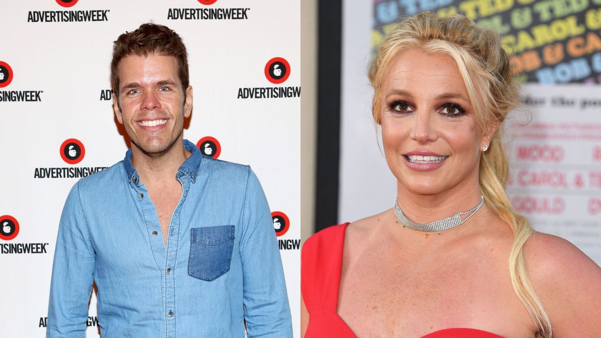 From L to R: Perez Hilton and Britney Spears (Image via Getty Images)