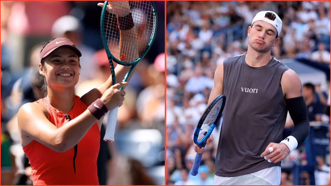 Emma Raducanu becomes Britain's new hope at US Open after men's No. 1 Jack Draper's shock withdrawal