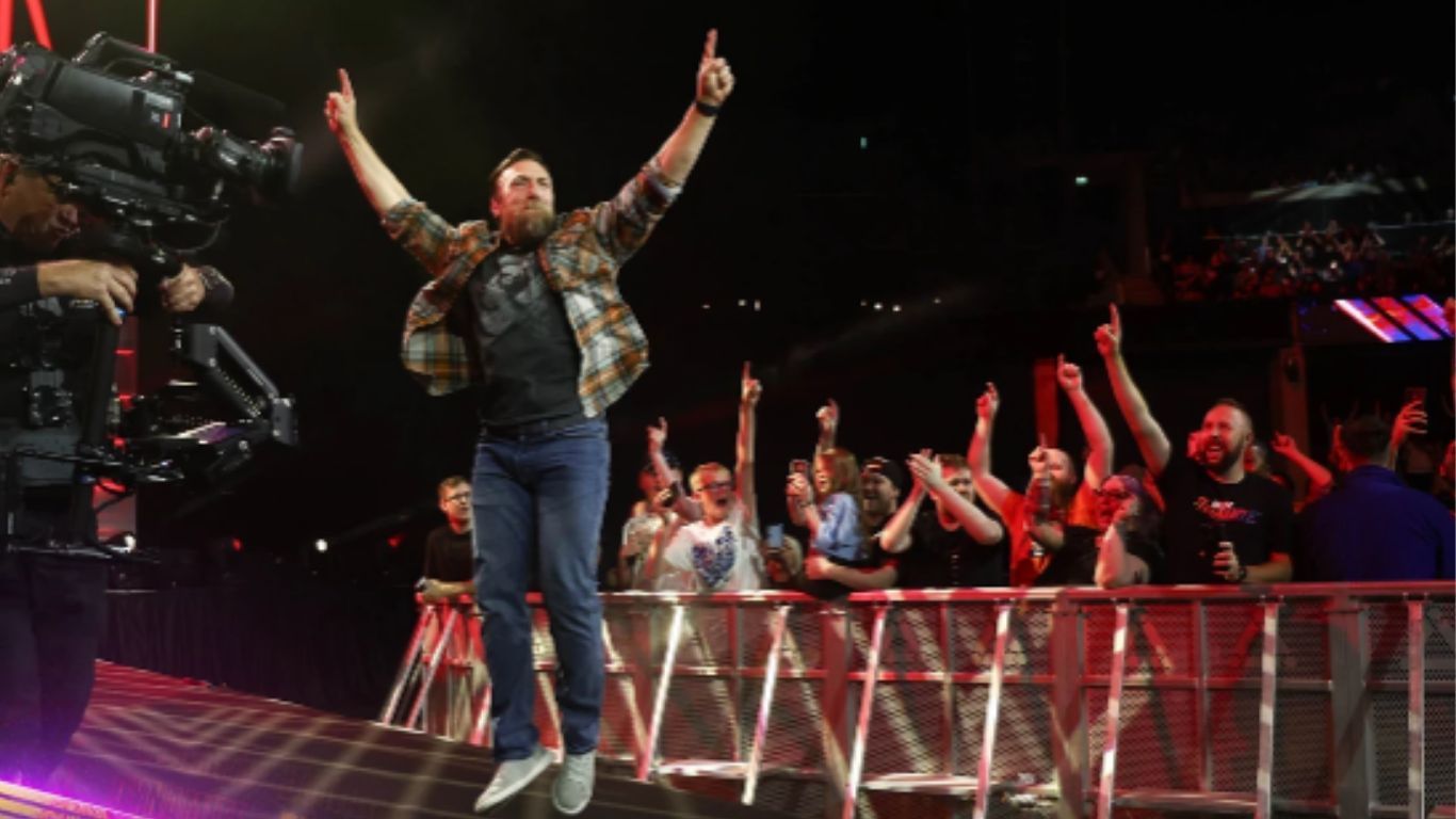 Bryan Danielson at AEW Dynamite this week [ Image from allelitewrestling.com]