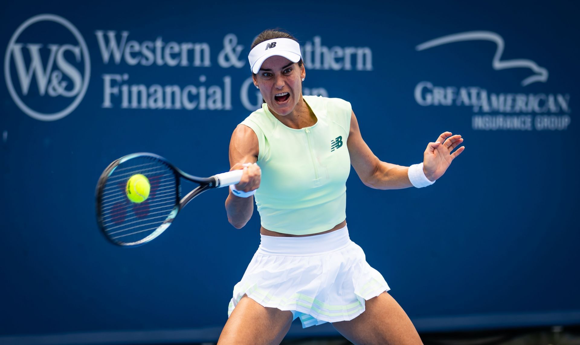 Sorana Cirstea at the Cincinnati Open 2025 - Source: Getty