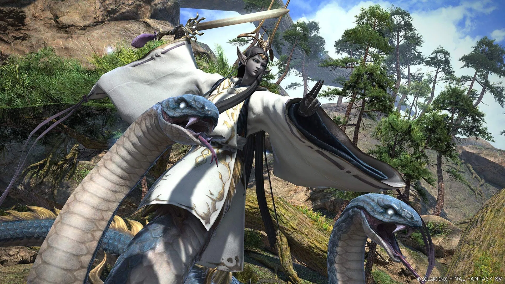 Os fãs irreais terão um novo Titan esperando por eles: Seyryu! (Imagem via Square Enix)