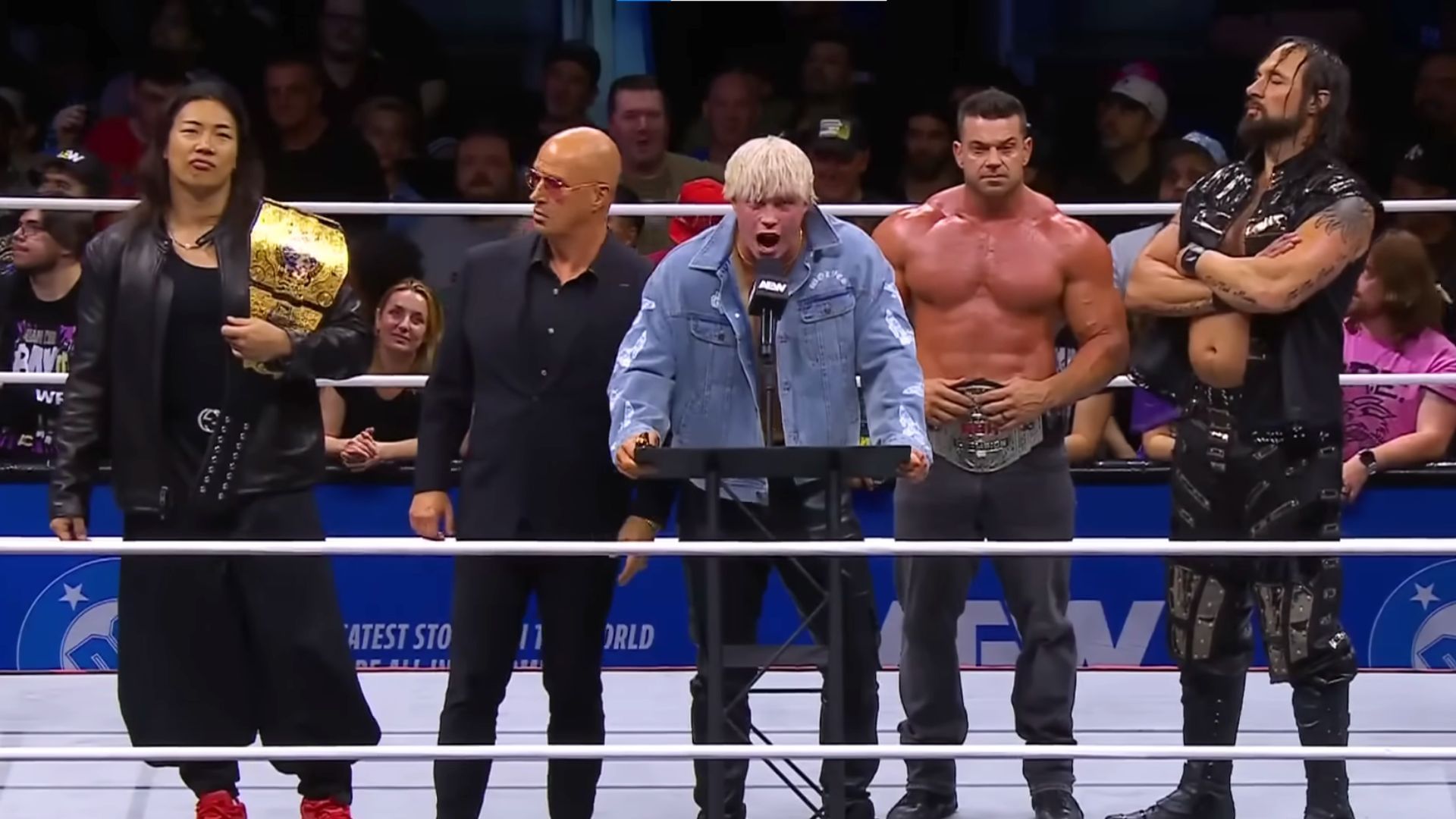 The Don Callis Family consists of eleven members. (Image via AEW YouTube) 