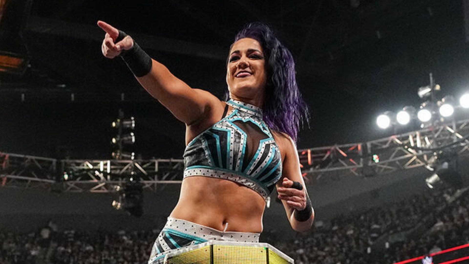 Bayley on RAW! [Image credit: WWE.com]