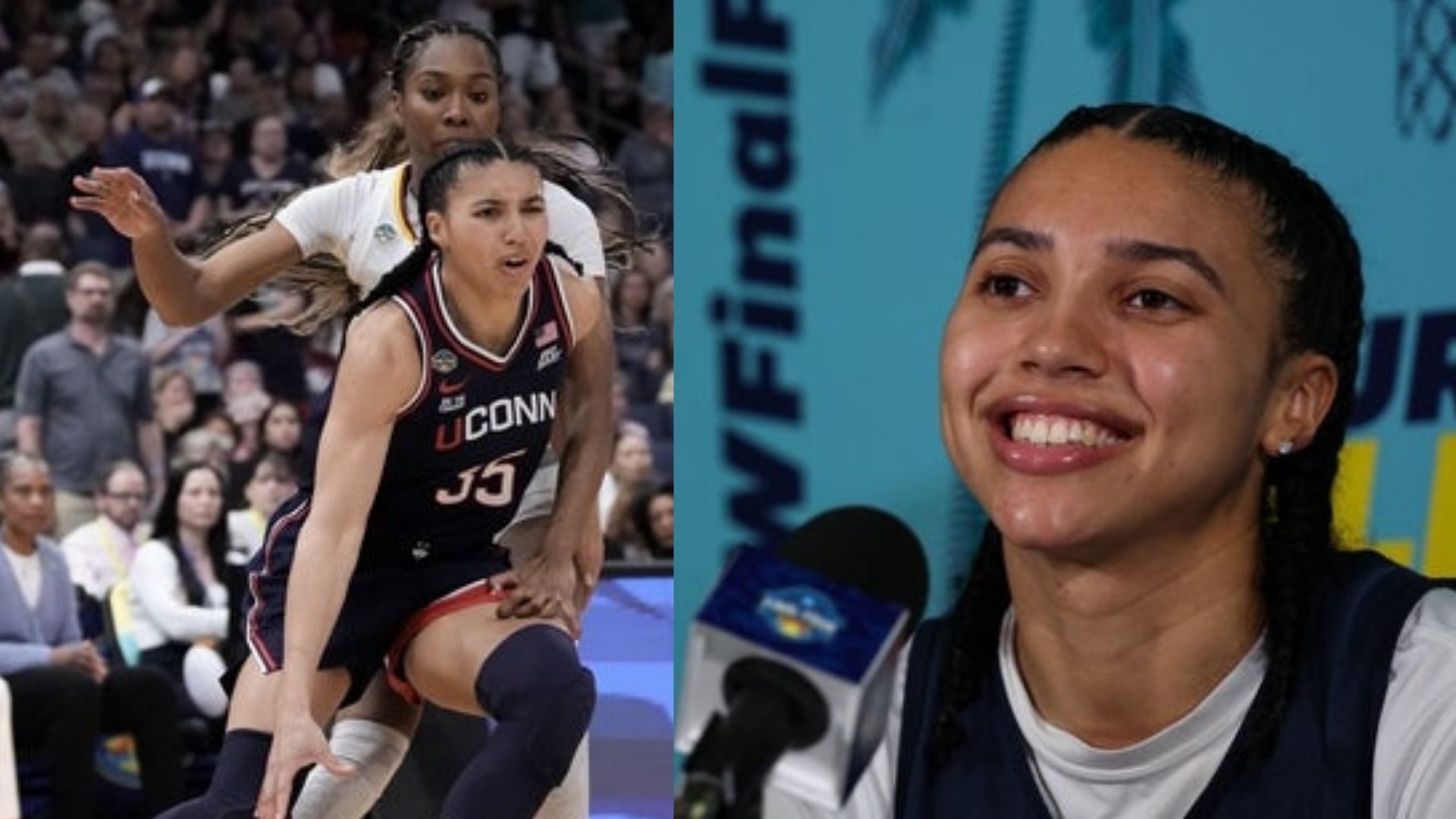 UConn guard Azzi Fudd (Image Source; IMAGN)