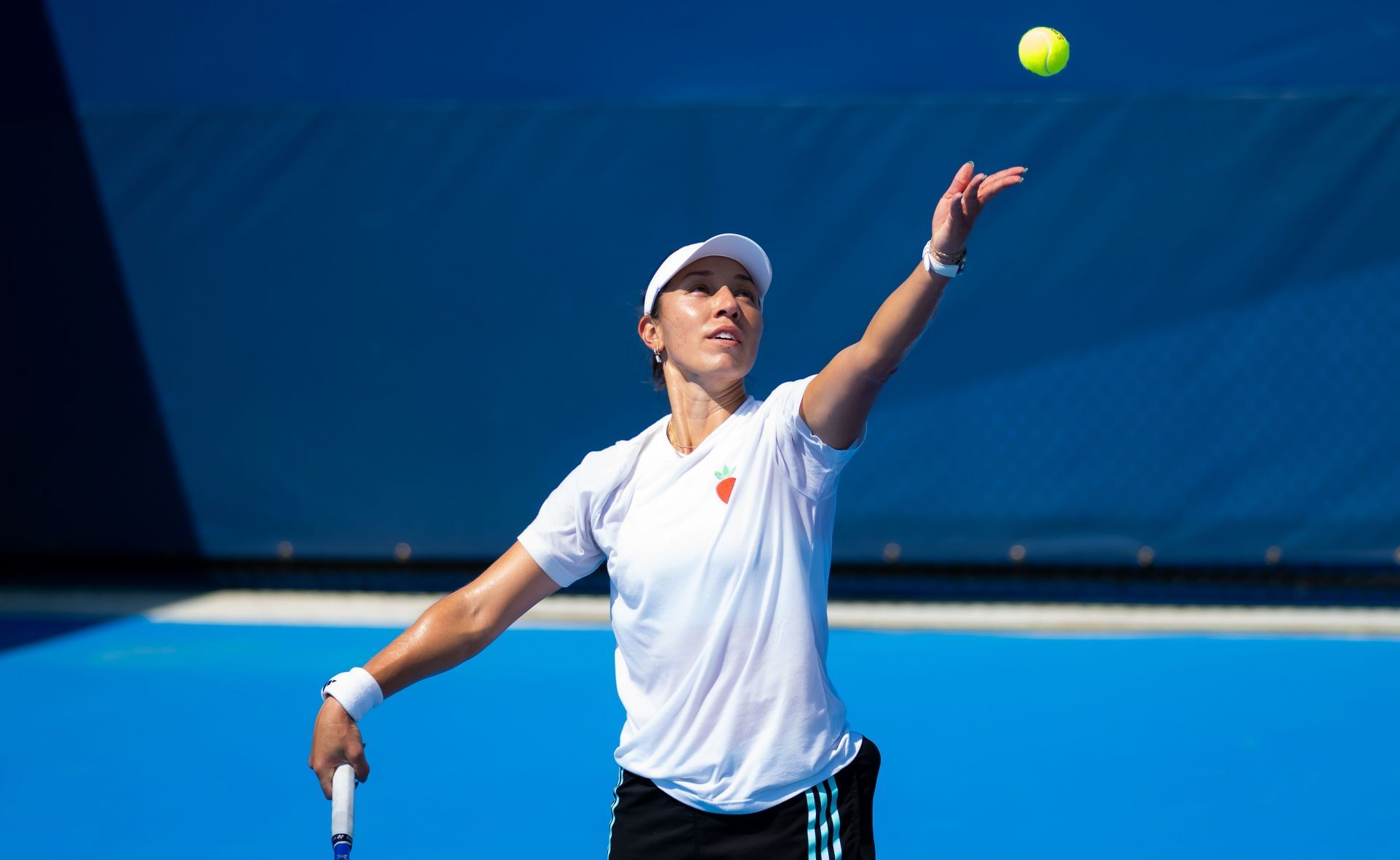 Jessica Pegula pictured at the 2025 Cincinnati Open | Image Source: Getty