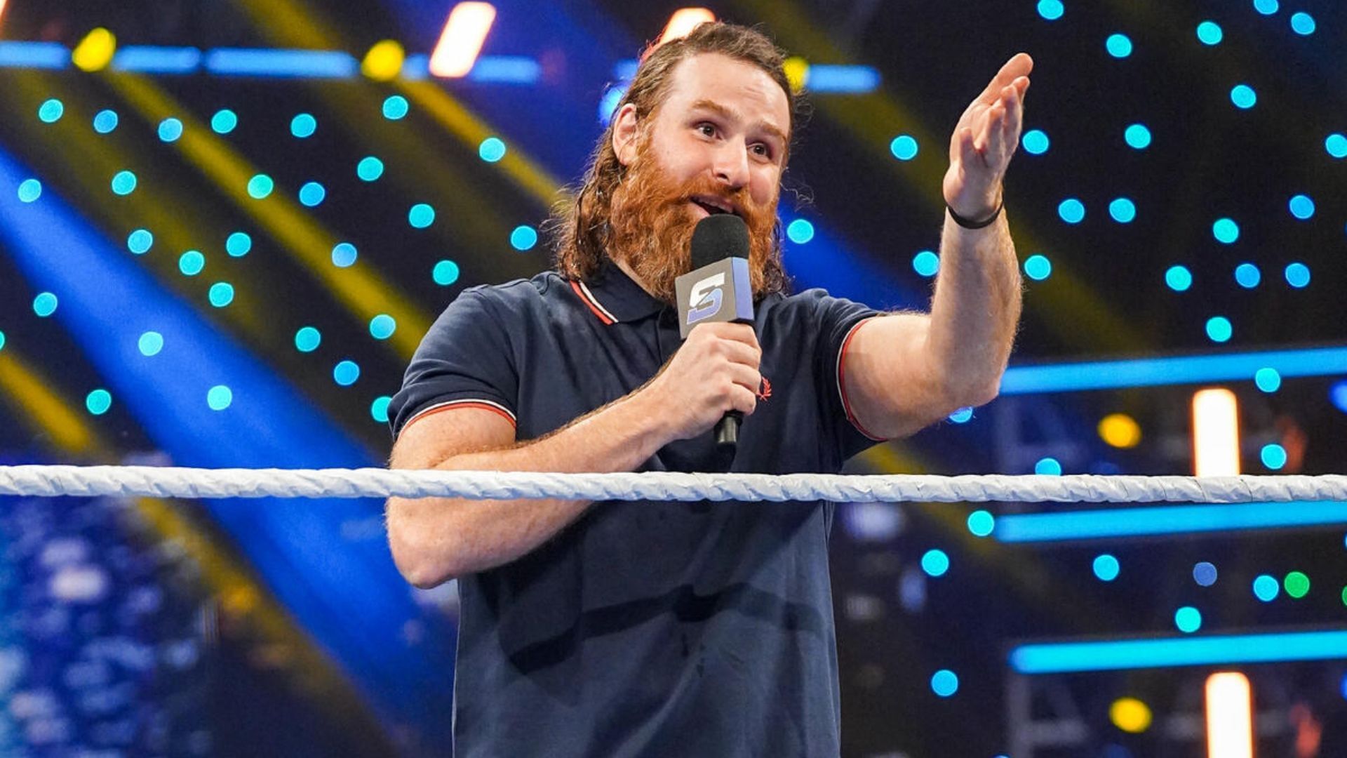Sami Zayn was on SmackDown this week [Image: WWE.com]