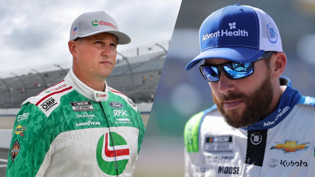 Ryan Preece and Ross Chastain