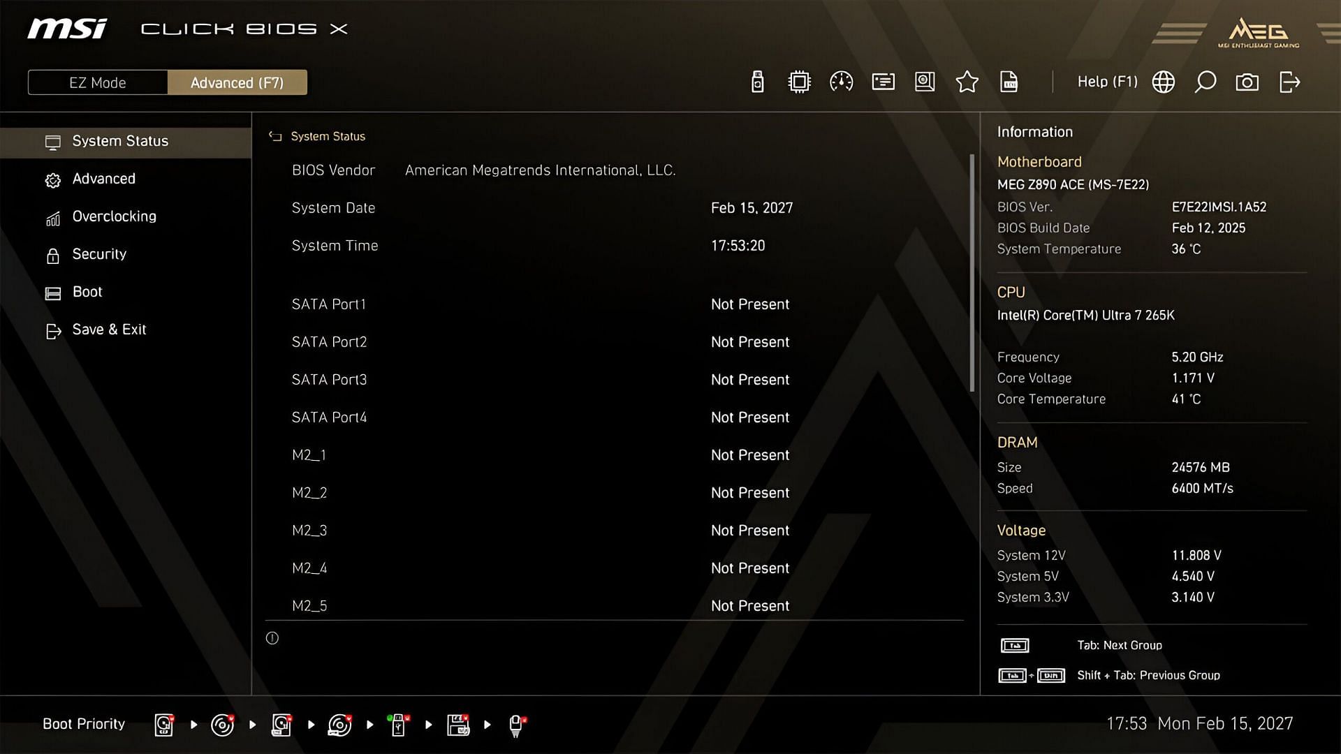 An overview of MSI BIOS (Image via MSI)