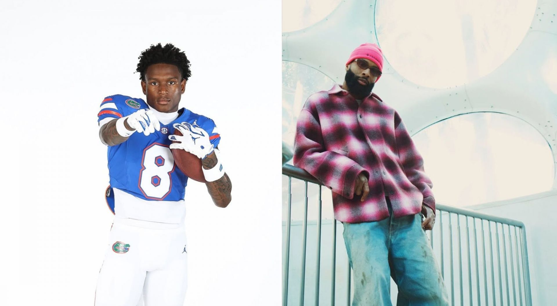 Odell Beckham Jr.,  Vernell Brown (Credit-Instagram/obj, _vb3_)