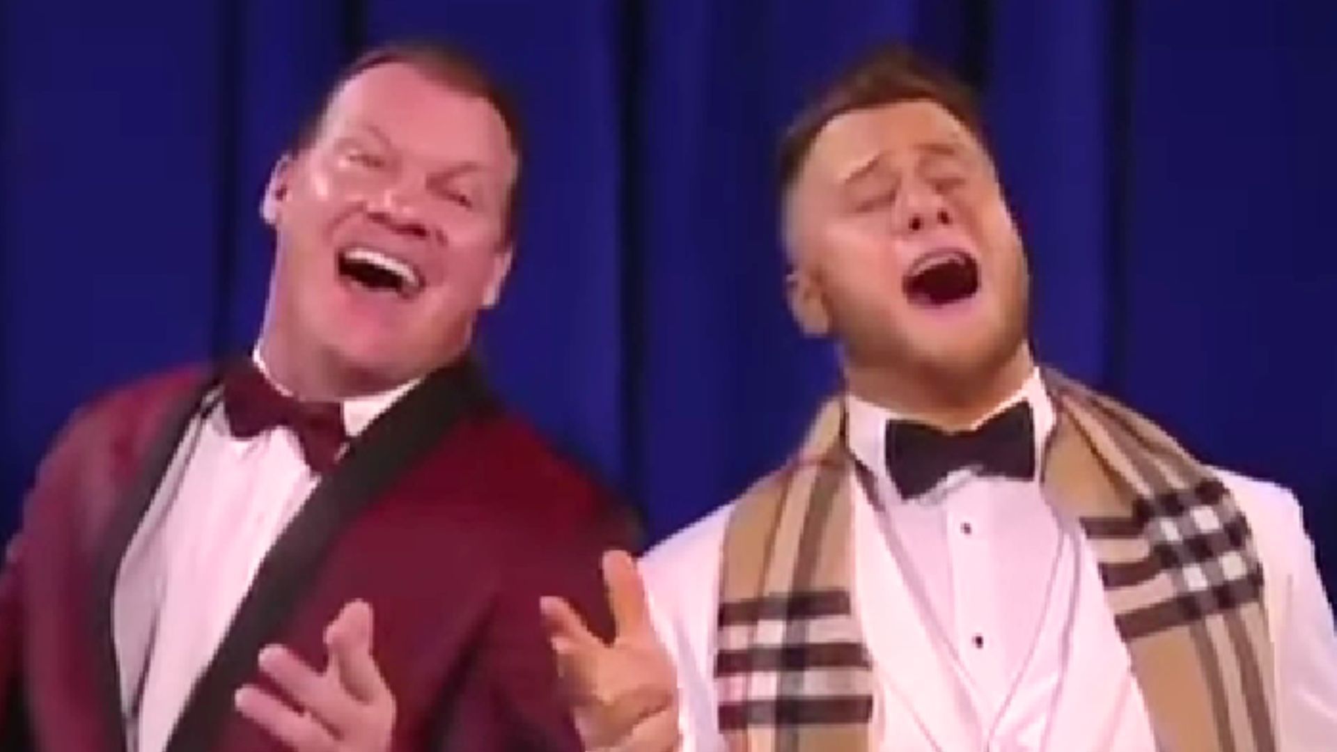 Chris Jericho and MJF. (Image via AEW YouTube) 