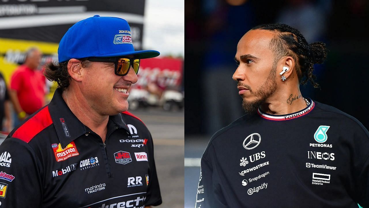 Tony Stewart (left) and Lewis Hamilton (right) - Source: Imagn