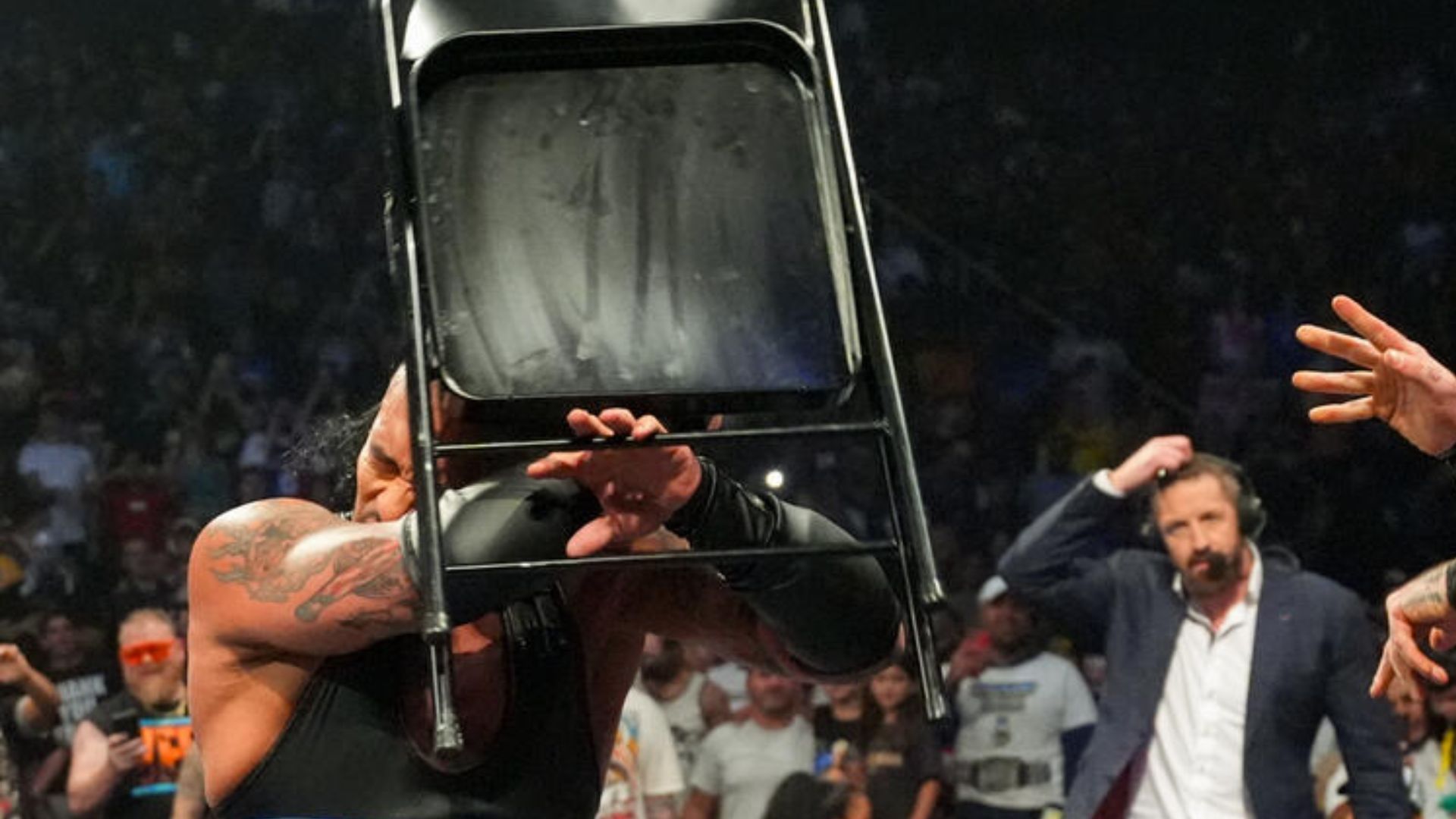 The star is hurt (Credit: WWE.com)