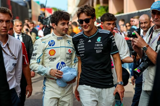 "Basically means you're super cool": Hilarious Charles Leclerc-George Russell back and forth on social media resurfaces