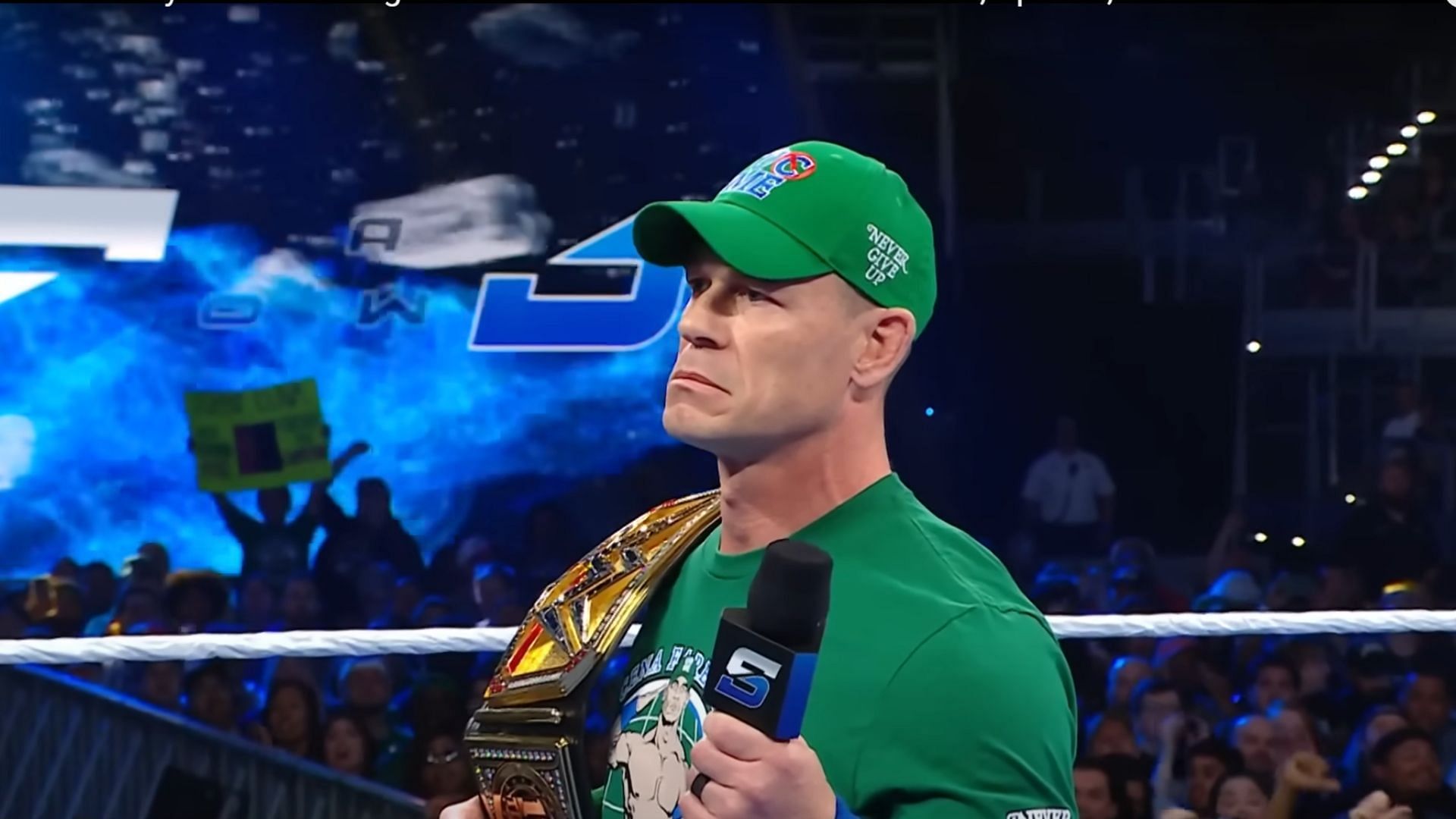 John Cena won the Undisputed WWE Championship at WrestleMania 41 [Image Credits: WWE