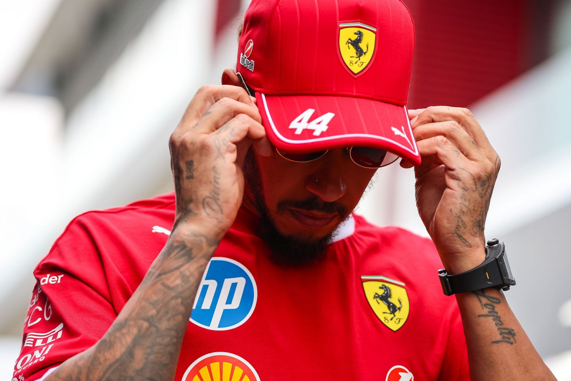 Lewis Hamilton at the 2025 F1 Grand Prix of Hungary - Source: Getty
