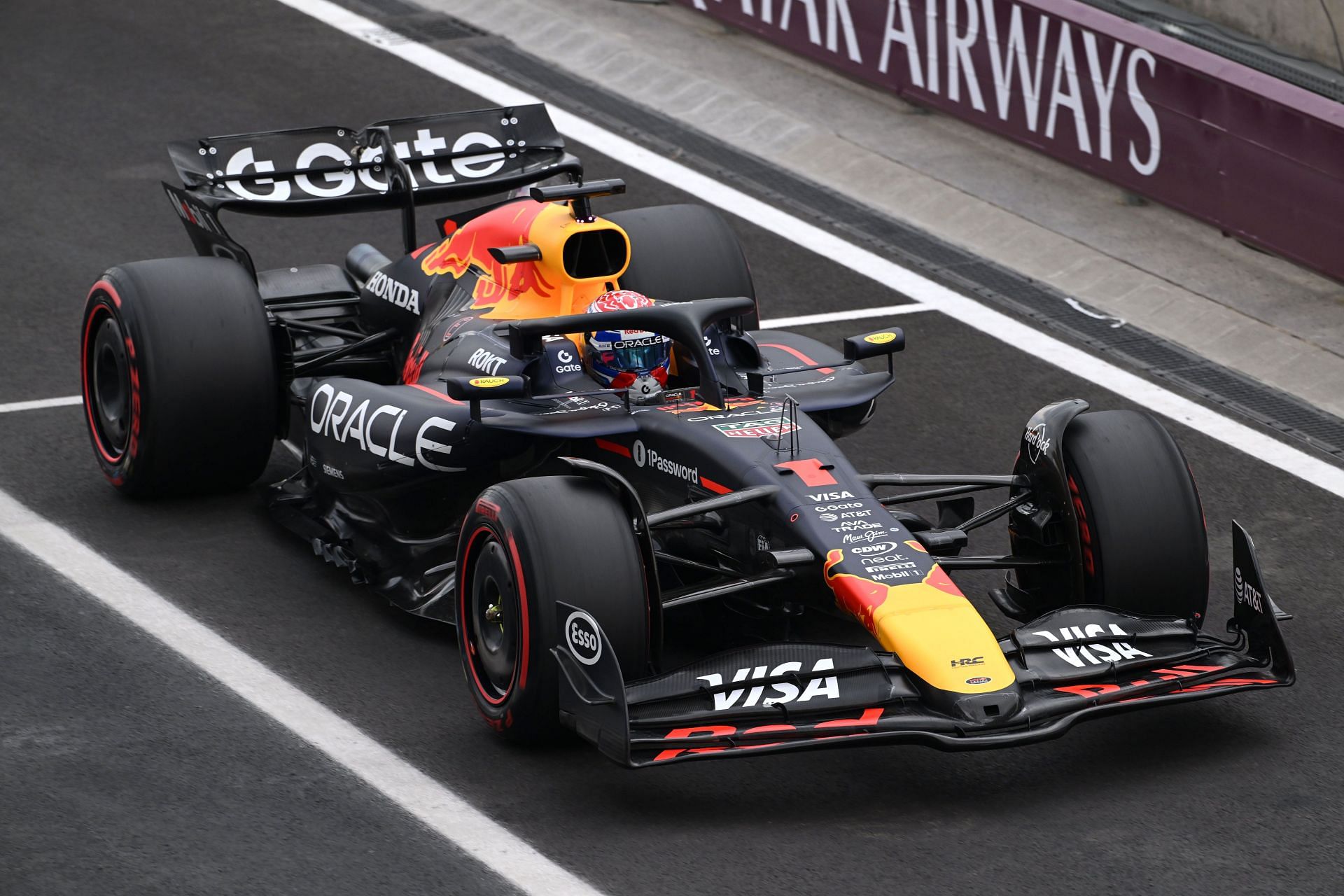 Max Verstappen&#039;s Red Bull after qualifying for the Hungarian Grand Prix - Source: Getty