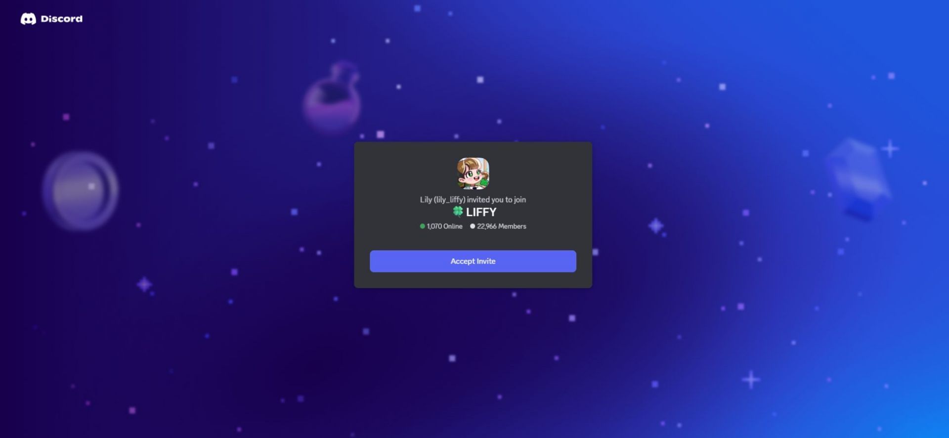 Discord link (Image via Discord)
