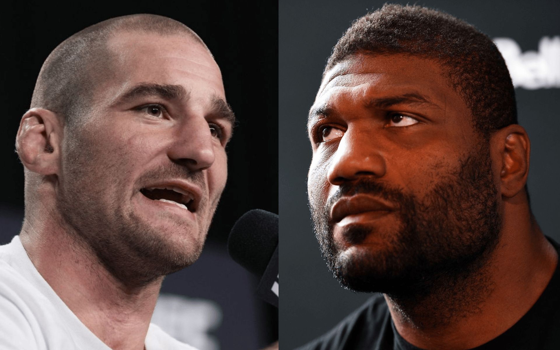 Sean Strickland (left) shares two cents on Quinton Jackson