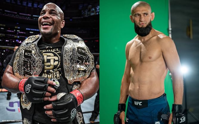 "Looks cute brother" - Khamzat Chimaev responds to Daniel Cormier complaining about being picked up and spun around as "a grown man"