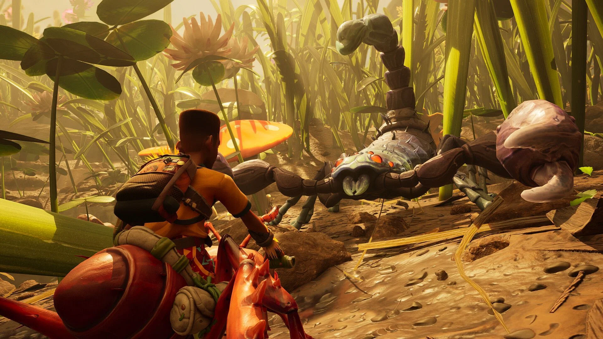 You can use Buggies against Scorpions to even the odds a bit (Image via Obsidian Entertainment)
