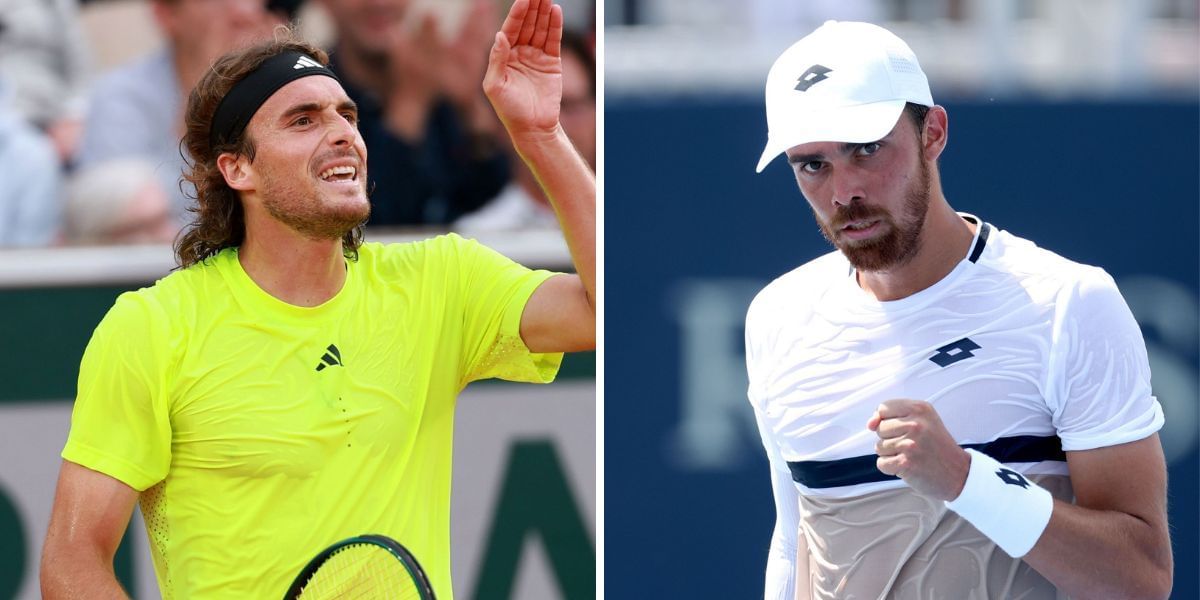 Stefanos Tsitsipas vs Benjamin Bonzi - Image Source: Getty 