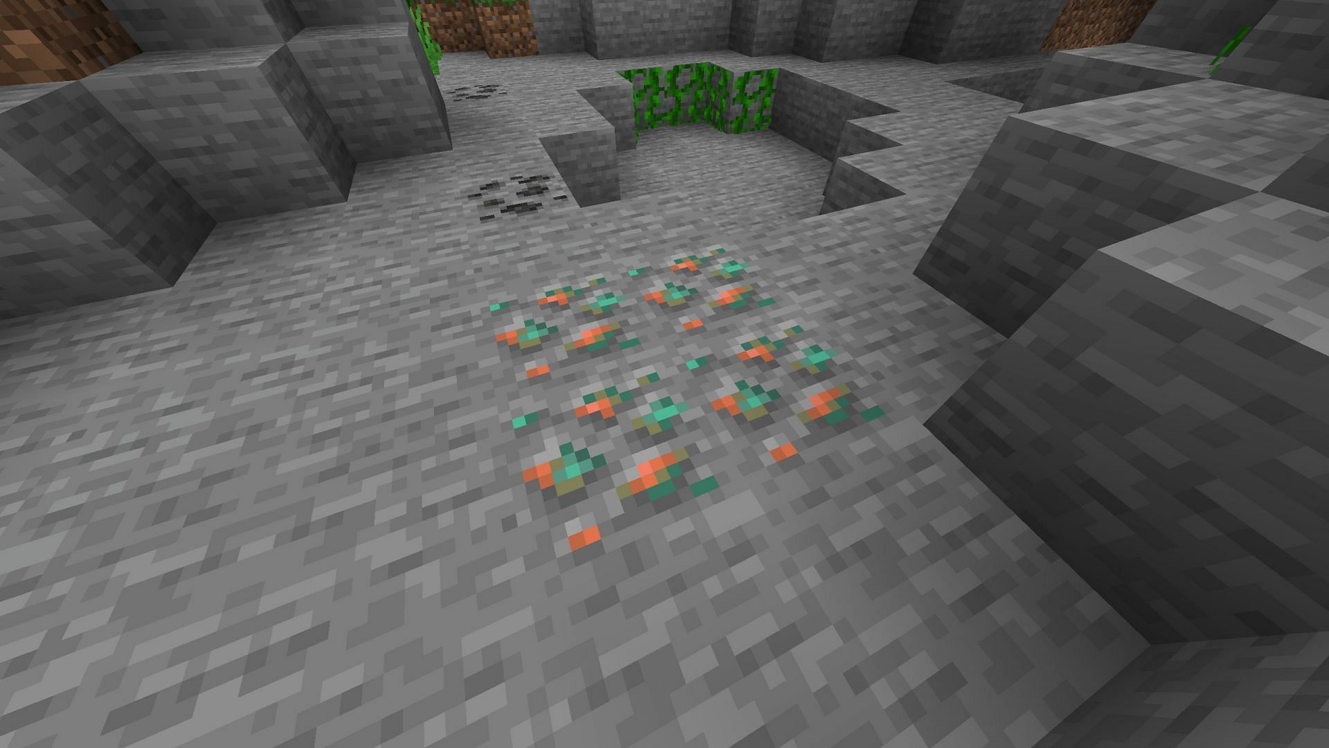 Minecraft fall game drop will urge players to mine even more copper