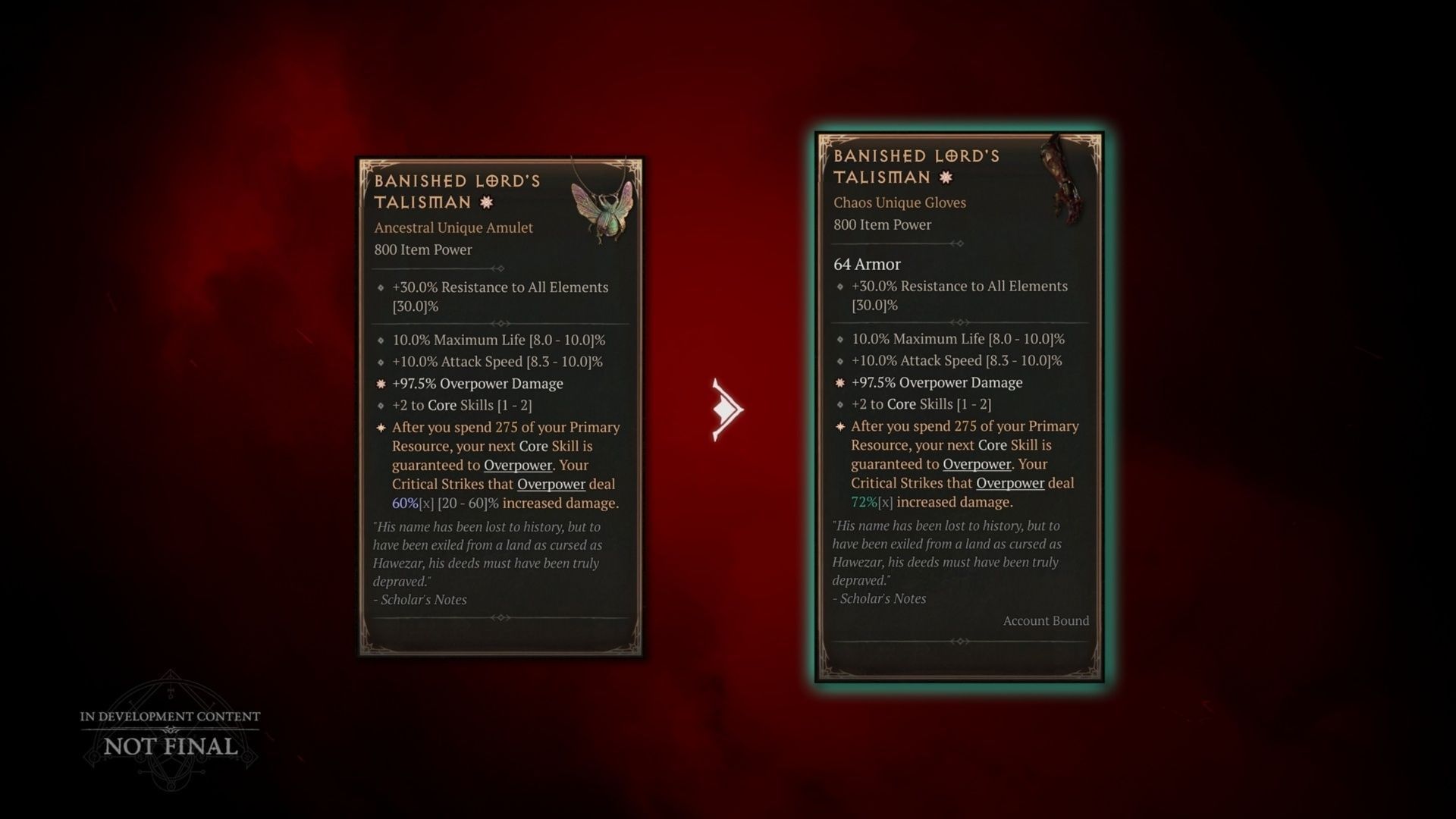 Here&#039;s a prime example of what Chaos Armor can be (Image via Blizzard Entertainment)