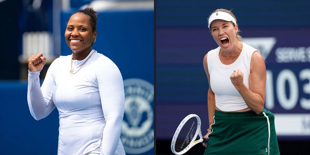 Taylor Townsend vs Danielle Collins is one of the first-round matches at the Cincinnati Open 2025. (Photos: Getty)