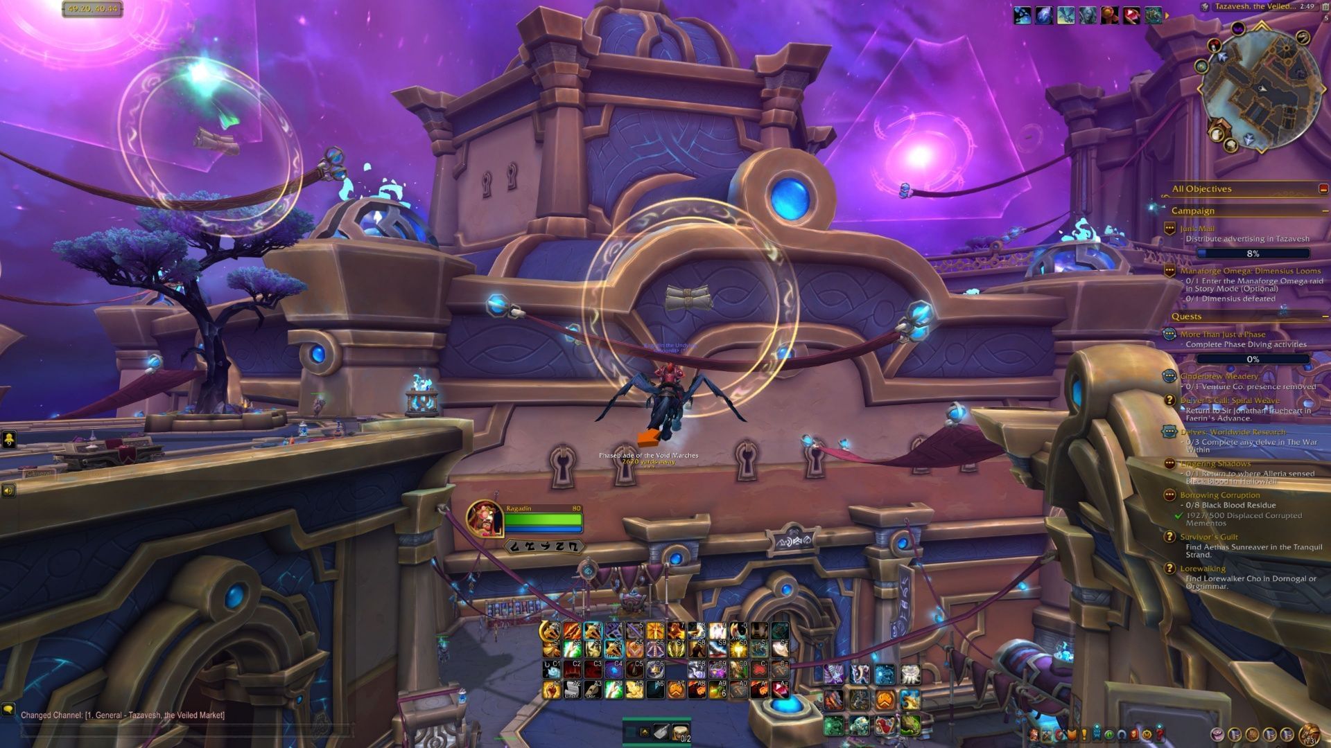 If you&#039;re going to do this quest in one sitting, block out an hour or so. It&#039;s gonna take awhile (Image via Blizzard Entertainment)