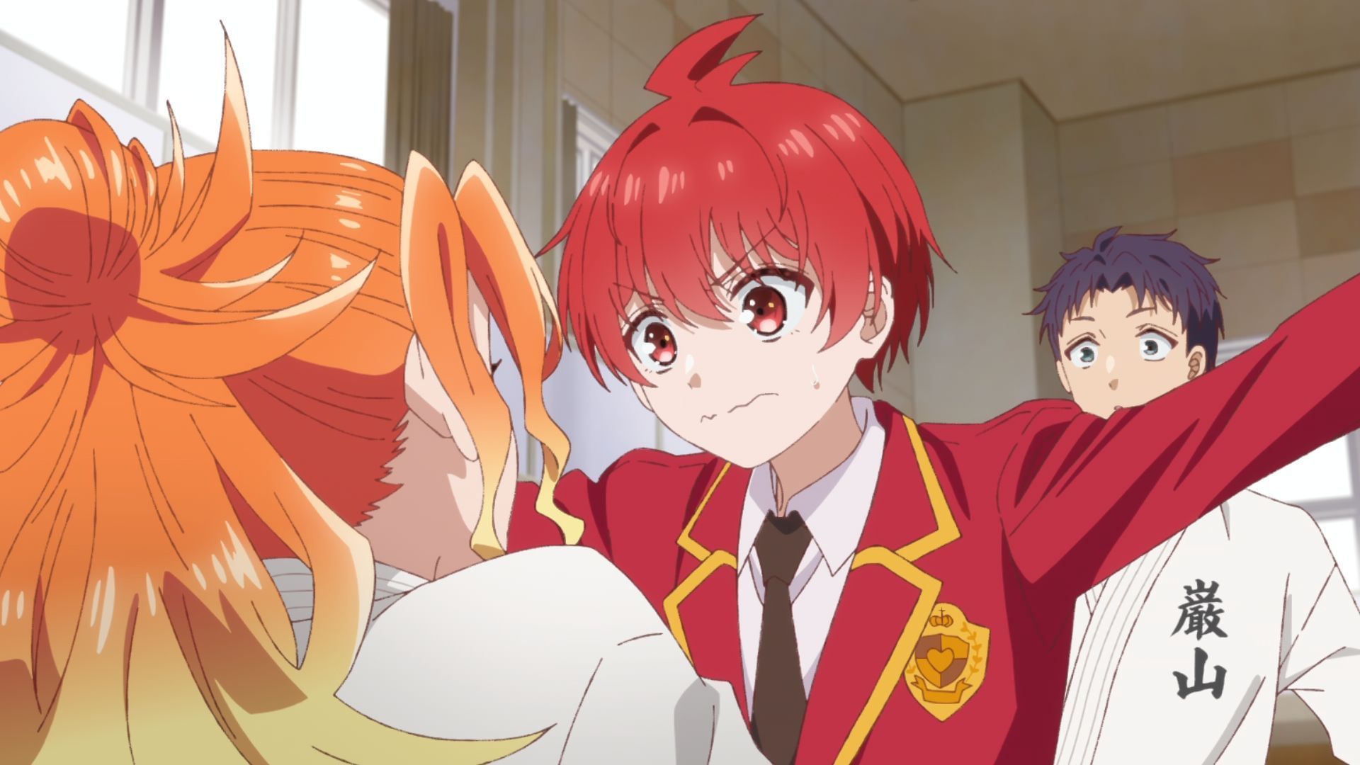 Yu Ayase as seen in Dealing with Mikadono Sisters Is a Breeze episode 7 (Image via P.A. Works)