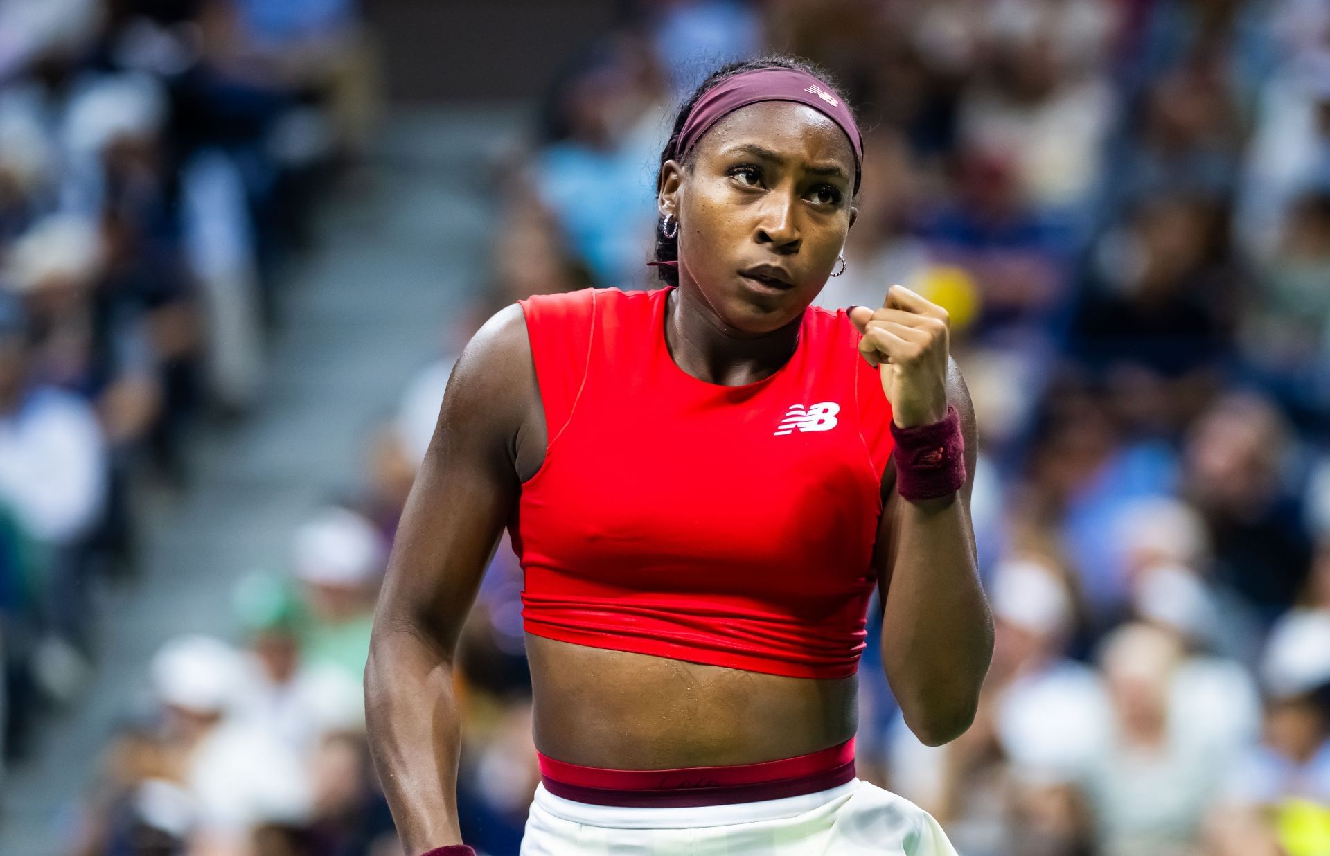 Coco Gauff pictured at the 2025 US Open | Image Source: Getty