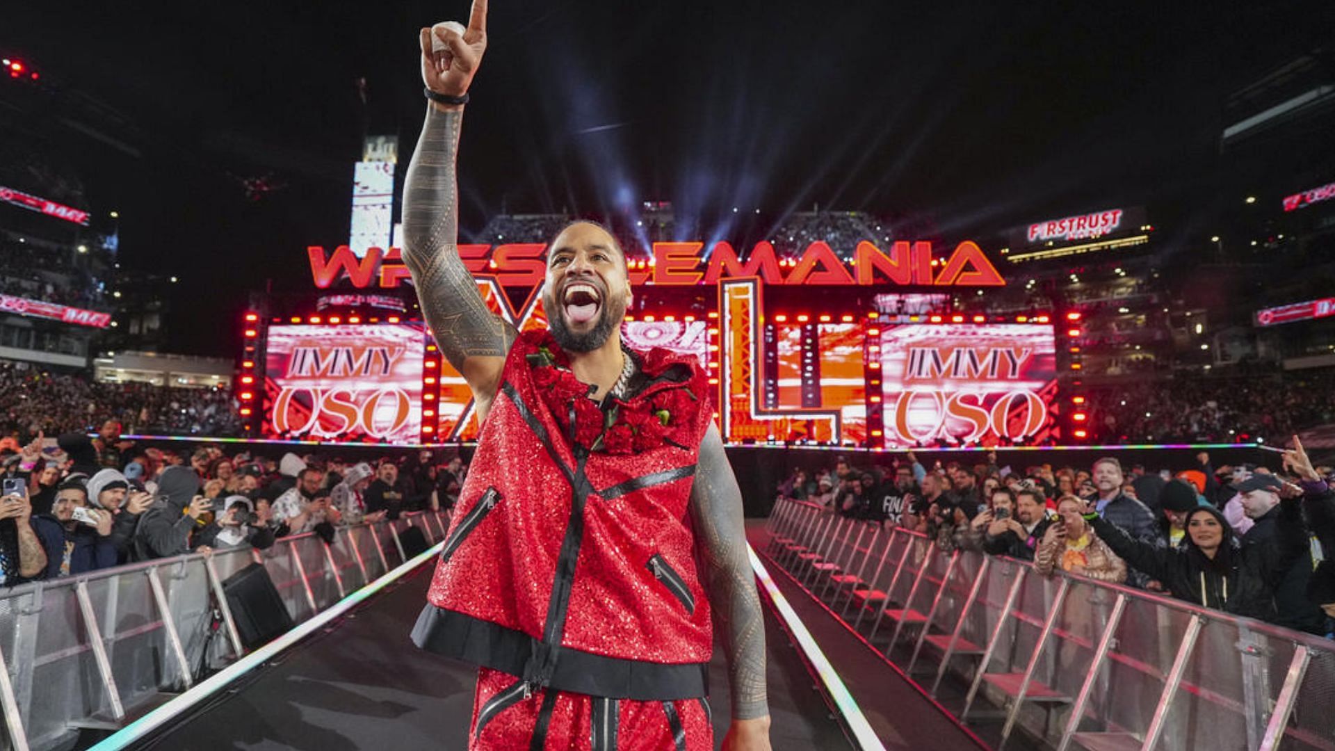 Jimmy Uso at WrestleMania XL [Image Credits: WWE.com]