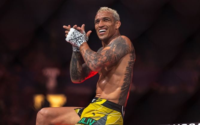 Charles Oliveira vows strong comeback after Ilia Topuria title loss with bold "a wounded lion is still a lion" message
