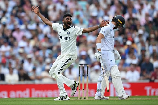 Mohammed Siraj traps Jacob Bethell lbw for 6 with a superb yorker in ENG vs IND 2025 5th Test [Watch]