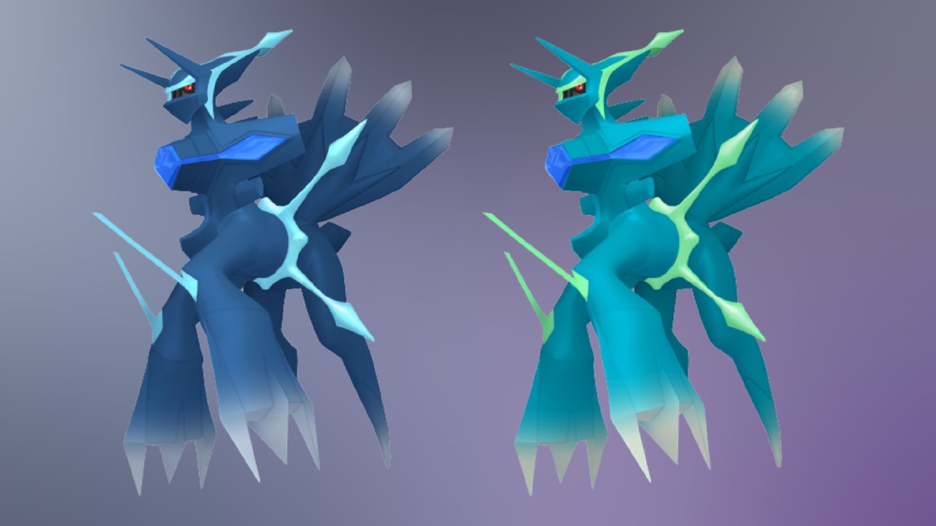 Shiny Dialga Origin comparison (Image via TPC)