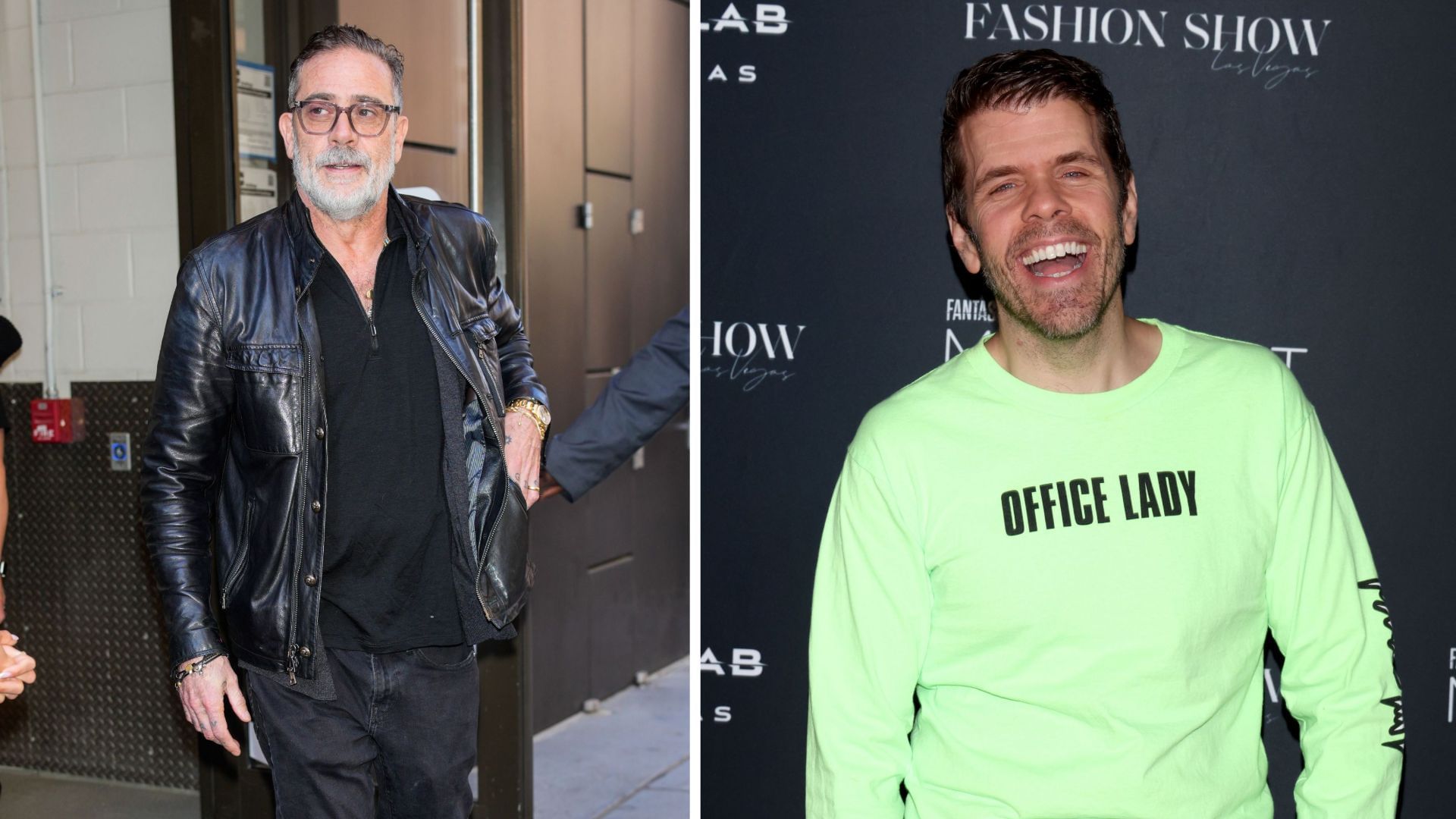 Jeffrey Dean Morgan and Perez Hilton (Image via Getty)