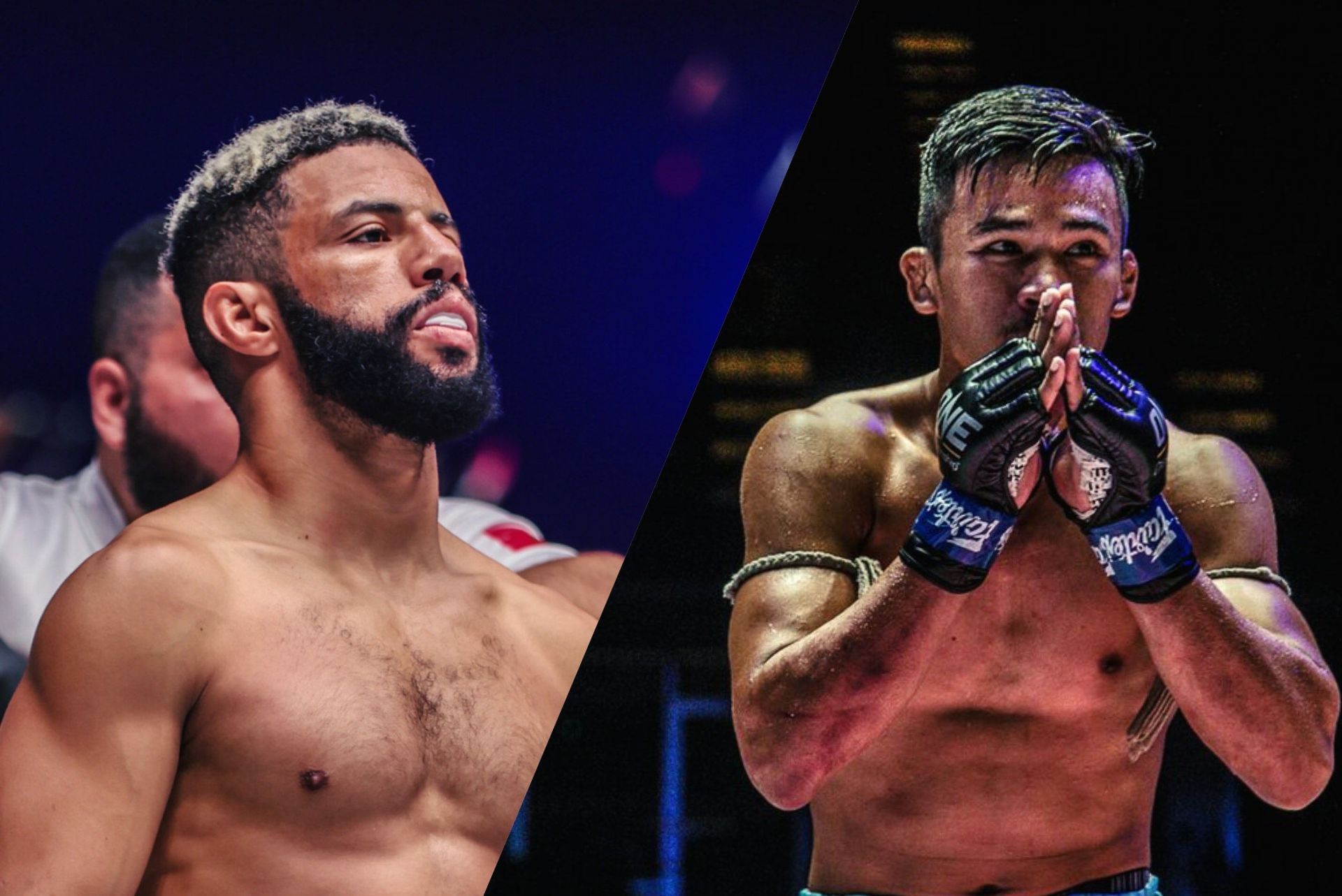 (From left) Zakaria El Jamari and Superlek Kiatmoo9. [Images: ONE Championship]