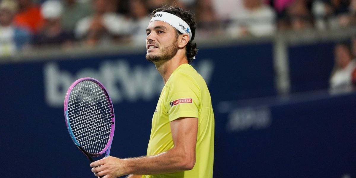 Taylor Fritz at the 2025 National Bank Open in Toronto (Source: Getty)