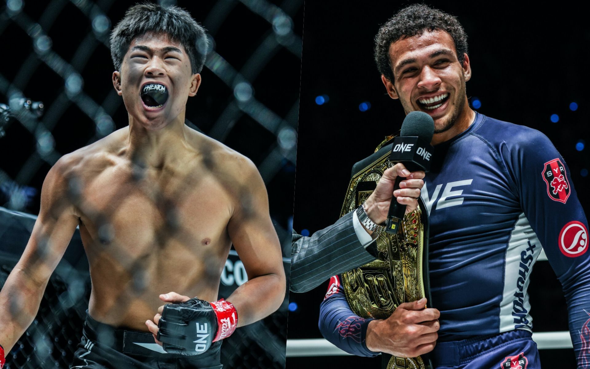 Adrian Lee (L) and Tye Ruotolo (R) | Photo by ONE Championship