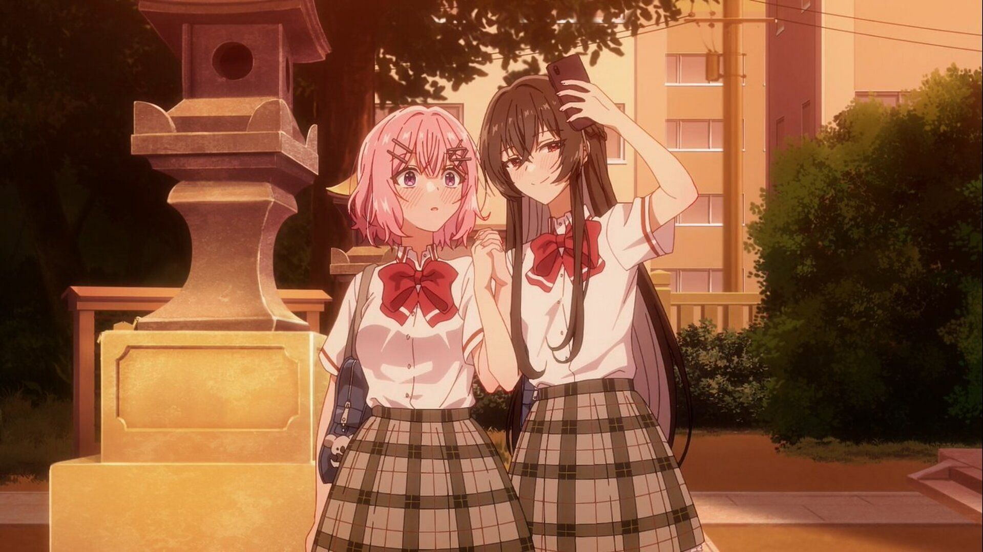 Renako and Satsuki start dating (Image via Studio Mother)
