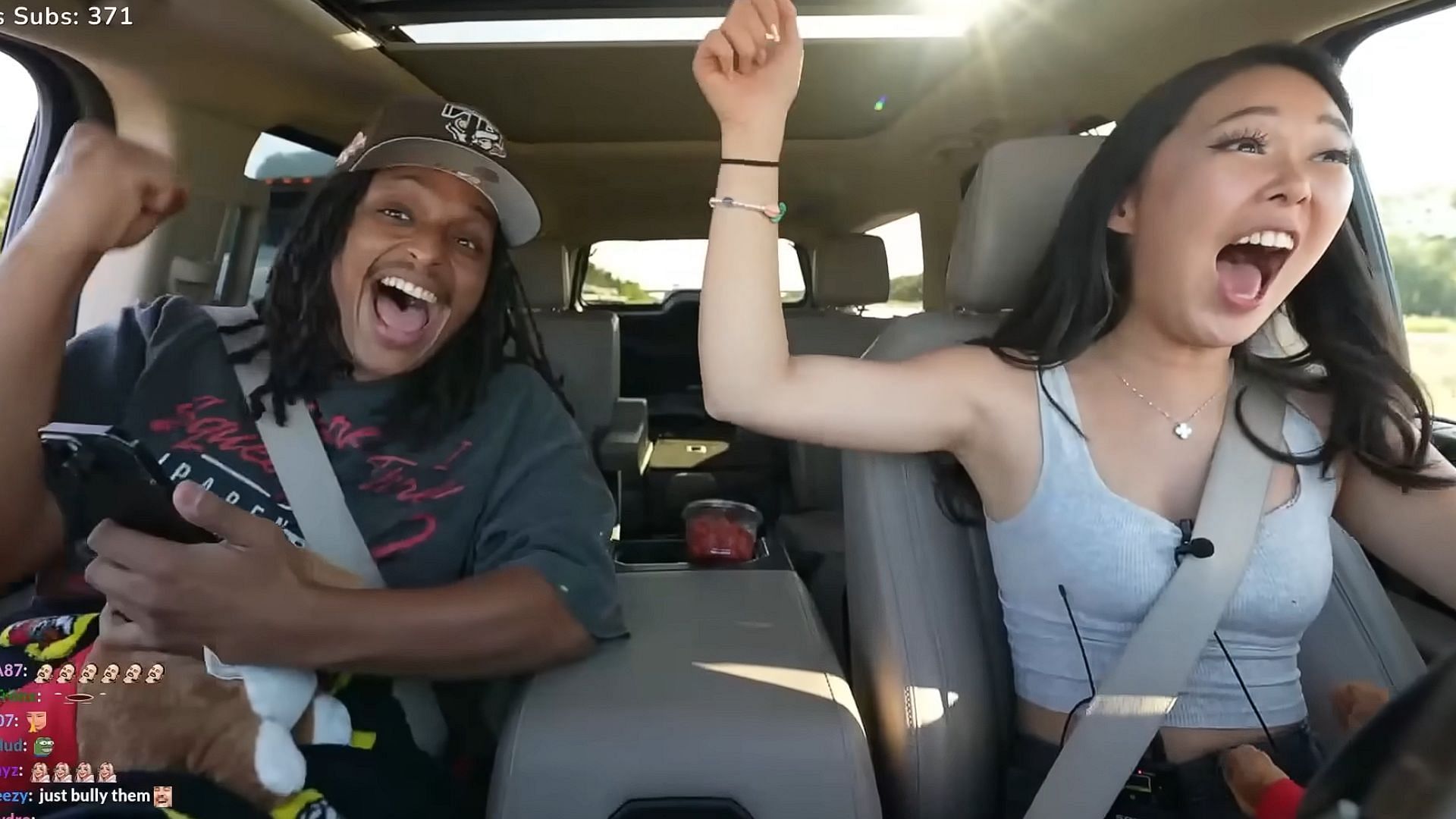 Agent00 and ExtraEmily received some backlash online (Image via extra emily/YouTube)
