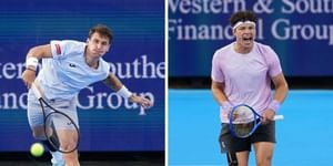 WATCH: Ben Shelton's opponent Camilo Ugo Carabelli throws his racket in frustration after American's heroics at Cincinnati Open