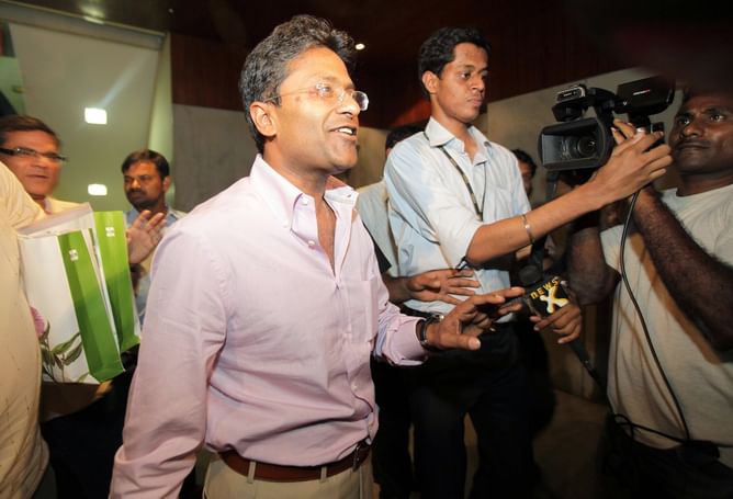 "Don't know why she is getting angry" - Lalit Modi reacts to S Sreesanth's wife's scathing remarks after release of 2008 IPL slapgate video