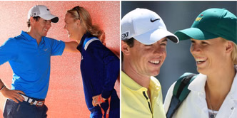 Caroline Wozniacki's ex-fiancé Rory McIlroy catches strays at US Open during NYC visit to watch Novak Djokovic