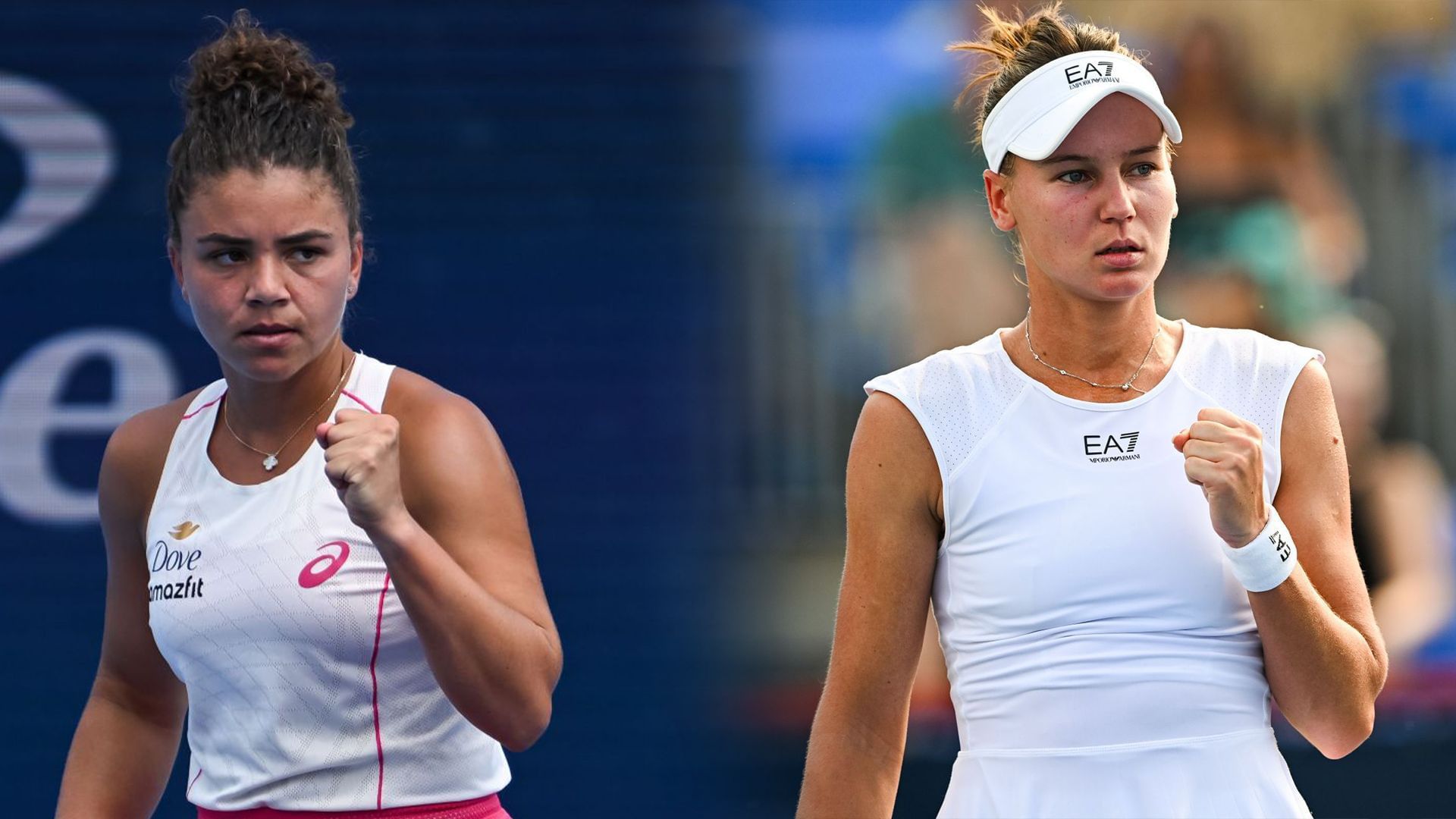 Jasmine Paolini vs Veronika Kudermetova is one of the semifinal matches at the Cincinnati Open 2025. (Photos: Getty)