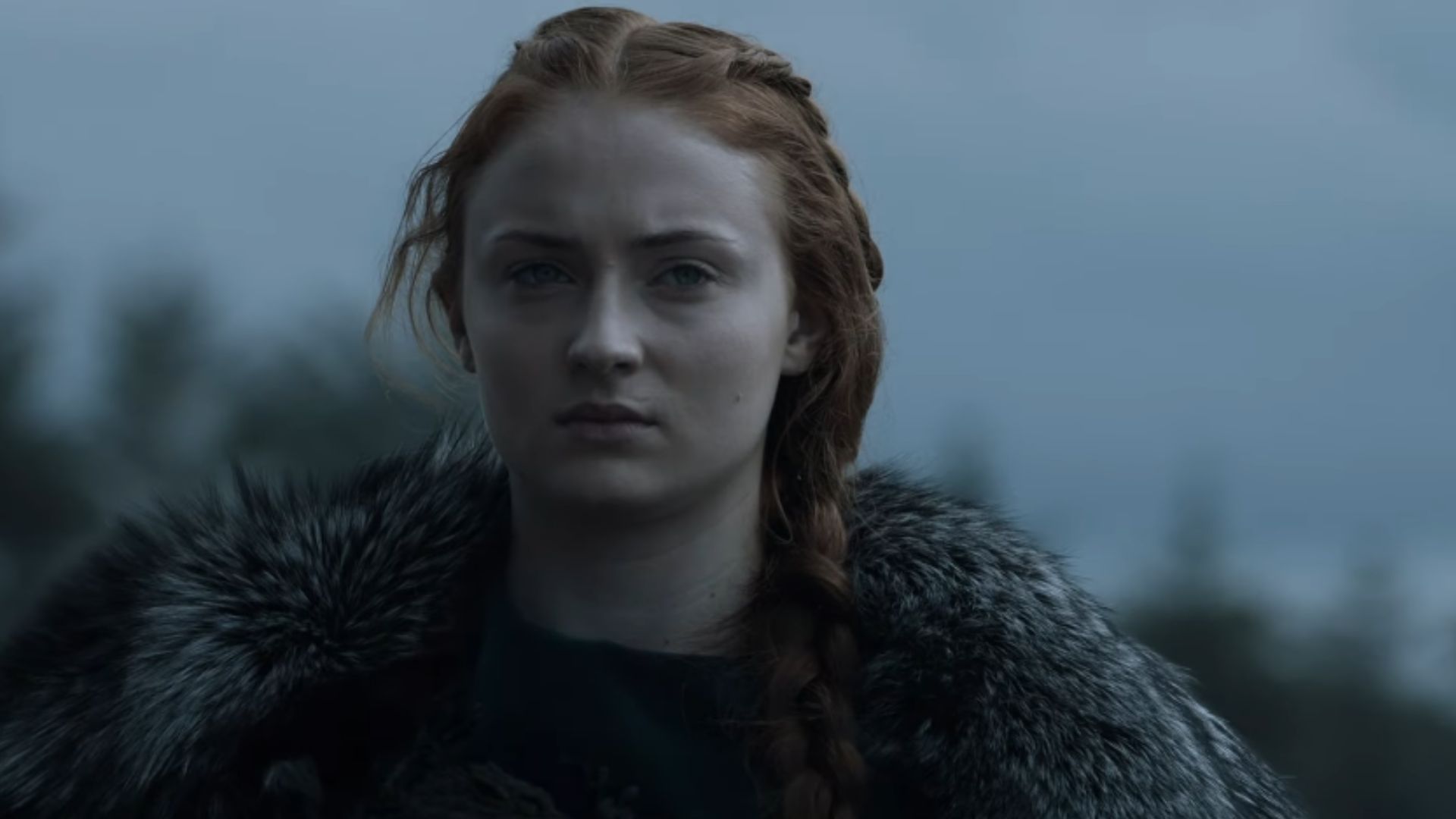 Sophie Turner as Sansa Stark in Game of Thrones (Image via YouTube/ GameofThrones)
