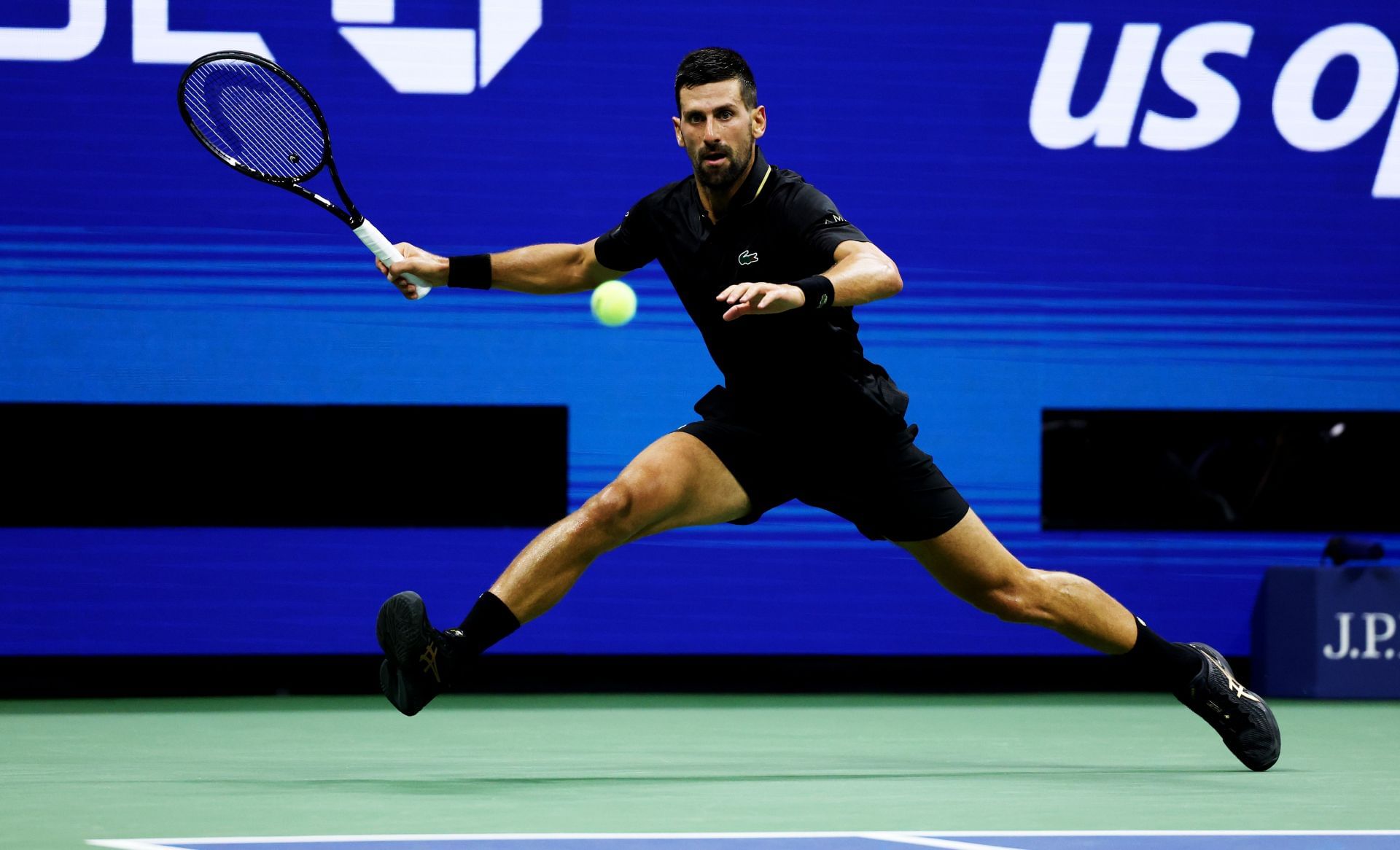Novak Djokovic at the US Open 2025. (Photo: Getty)
