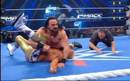 Controversial finish to the main event of SmackDown featuring John Cena, Cody Rhodes & Drew McIntyre